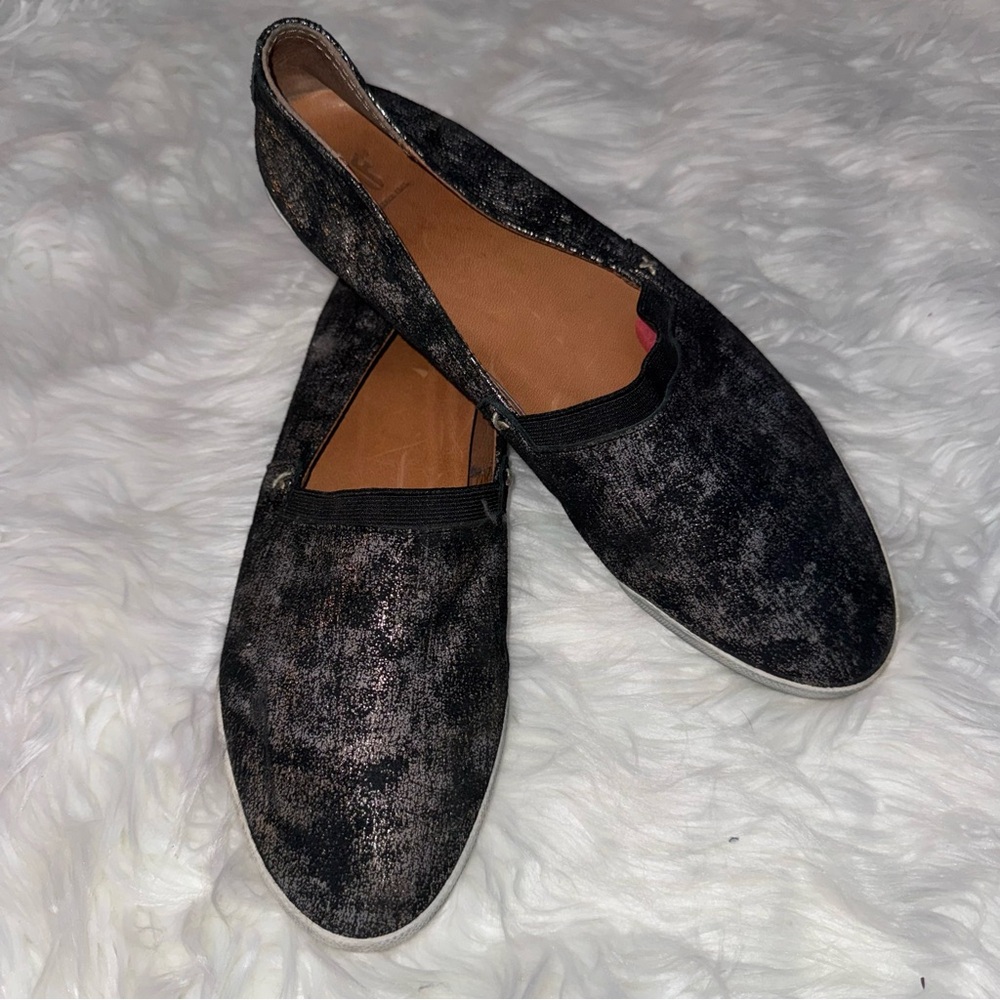 Frye Black Slip-On Shoes